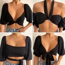 Load image into Gallery viewer, Fearless Wrap Top
