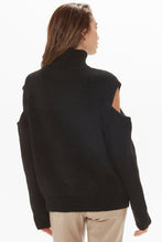 Load image into Gallery viewer, Battery Black Knit Sweater
